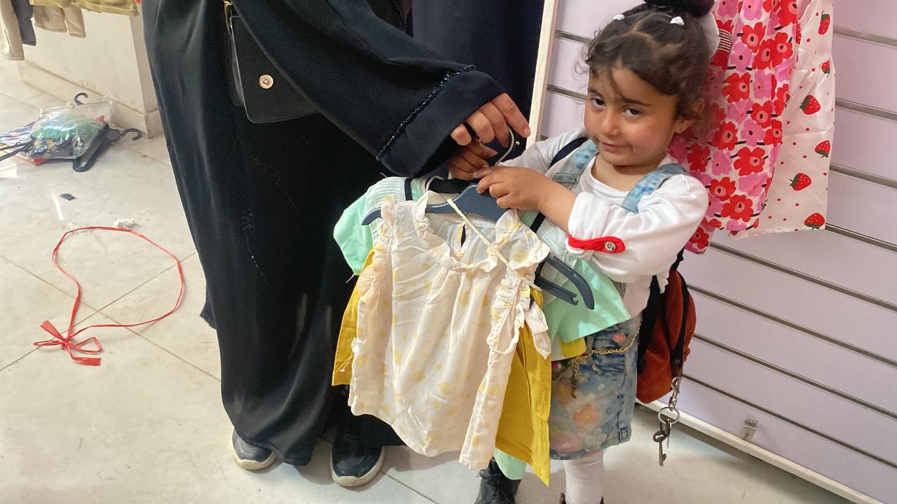 جمعية التحالف توزع كسوة العيد على أطفال غزة بدعم من المملكة العربية السعودية0