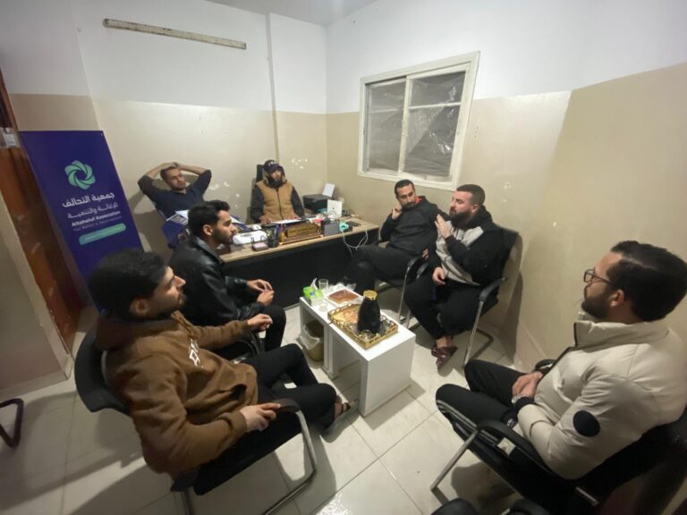 فريق التحالف للإغاثة والتنمية يوزع مساعدات إغاثية في غزة