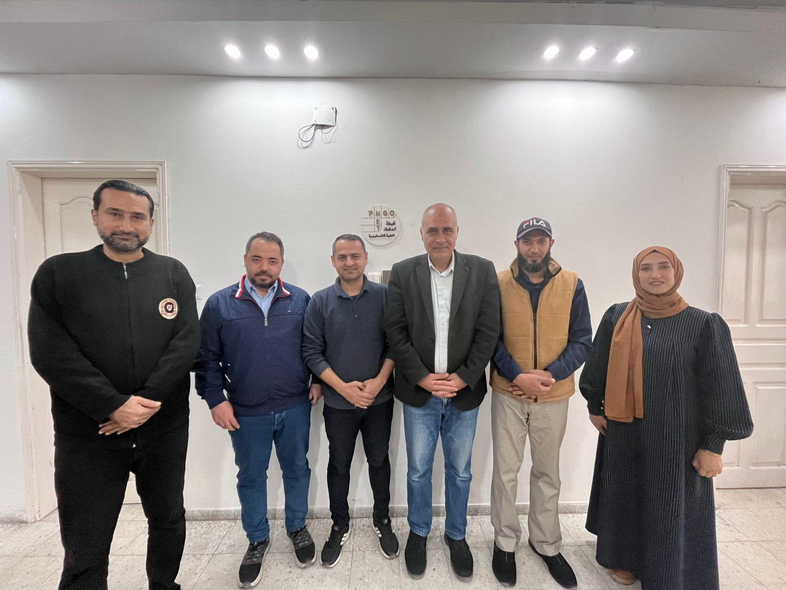 جمعية التحالف للإغاثة والتنمية تبحث سبل التعاون مع الأستاذ أمجد الشوا رئيس شبكة المنظمات الأهلية الفلسطينية في غزة”